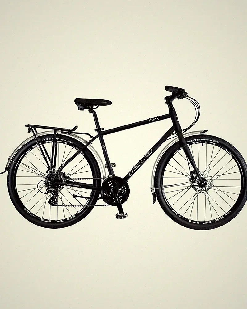2025 KHS Commuter Bike Urban X SC-100 650B 27.5 24-Speed Small Matte Black NEW