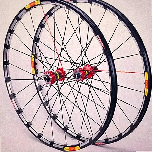 26 27.5 29" Bicycle Wheelset 24H Disc Brake Thru Axle QR Mountain Bike Wheels