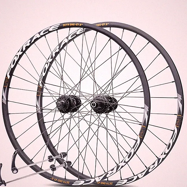 26 27.5in Mountain Bike Wheelset Alloy Flower Drum Hub Quick Release 25mm Width