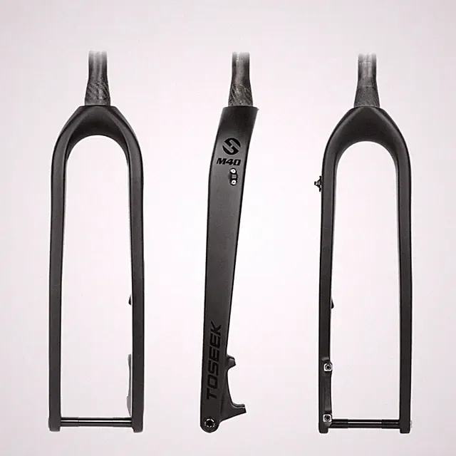 27.5/29er Carbon Bike Front Fork Mountain Bicycle Fork Thru Axle 15*110mm Boost