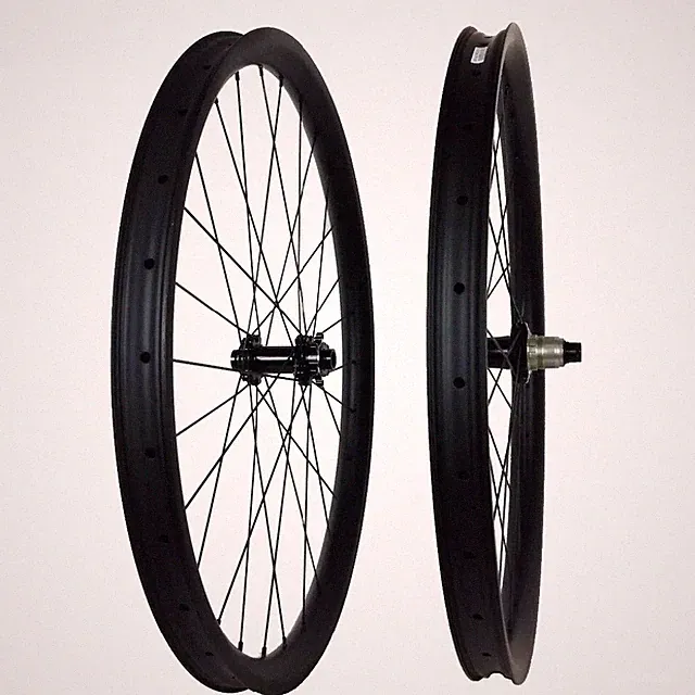 27.5 in DH Carbon Mountain Bike Wheelset Width 40mm Clincher Hookless Tubeless