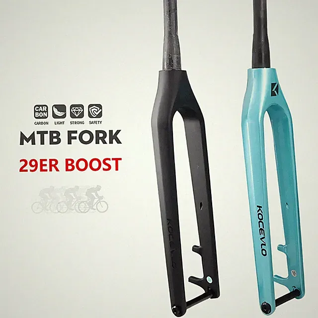 27.5er 29er Carbon Fiber Mountain Bike Fork Boost 15*110mm Bicycle Accessories