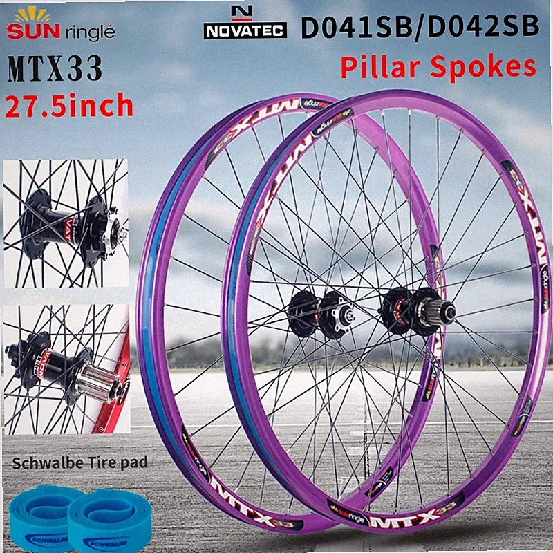 27.5in Mountain Bicycle Wheelset Alloy Disc Brake Hub 8-11 Speed QR Wheel
