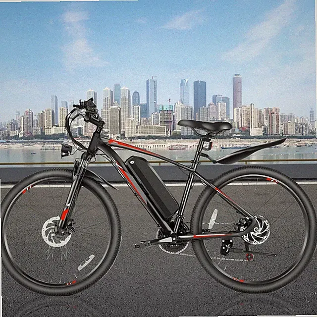 500W 48V 10.4Ah e Bike 27.5in Electric Mountain Bike Cruiser Bicycle for Adults#
