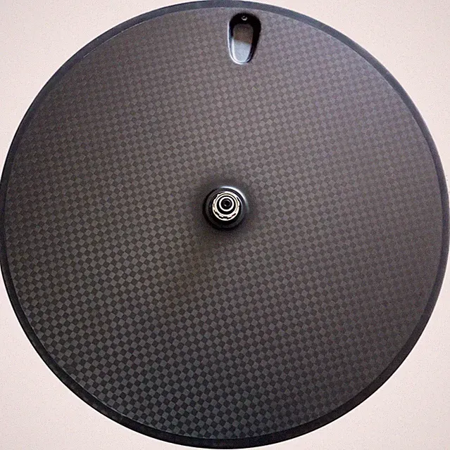 700C Carbon Fiber Rear Disc Bicycle Wheel for Track/Rim Brakes/Disc Brakes Bike