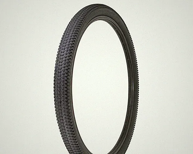 ALTALINE Bicycle Black Tire 27.5" X 2.10" BMX Style Micro-Knobby Tread MTB Road