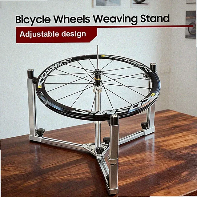 Bicycle Wheels Weaving Stand Fit For 16in/20in/24in/26in/27.5in/29in/700C Wheel