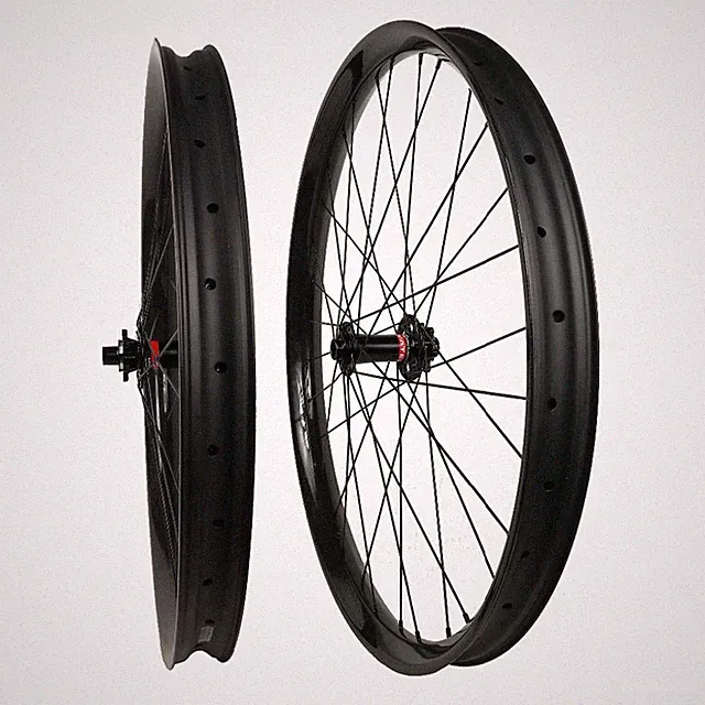 Carbon Mountain Bicycle Wheelset 27.5er 50x25mm Cross Country XC Bike Wheels