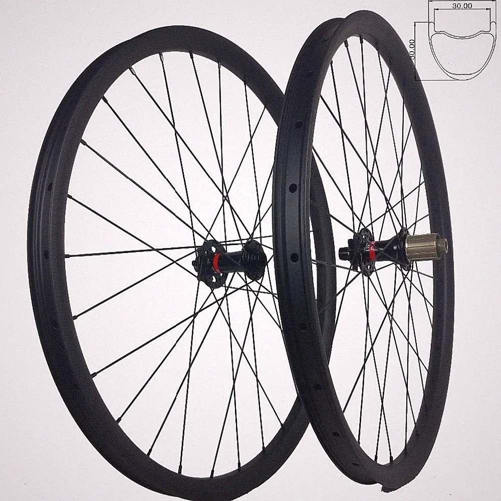 Carbon Wheels Mtb Wheelset 29er/27.5er 36*30mm Cross Country XC Cycle Component