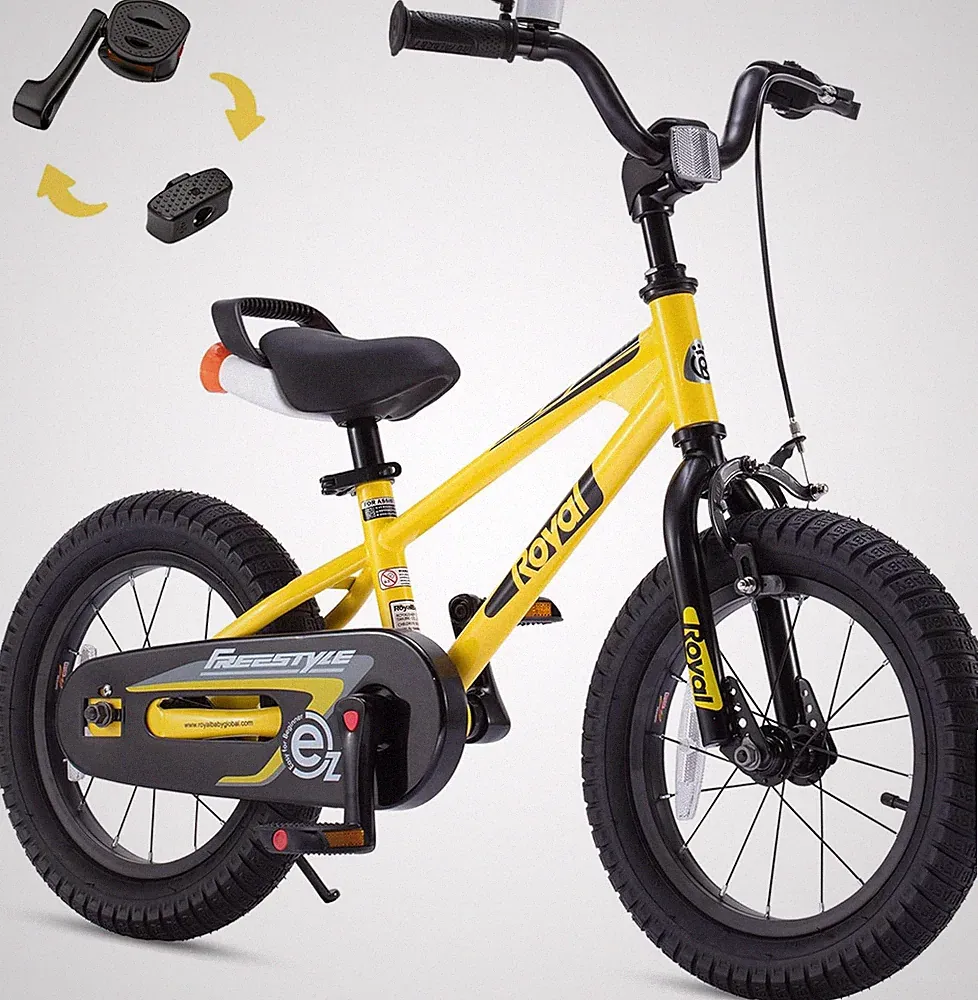 EZ Kids Bike 12 14 16 18 20 Inch Balance Pedal 2-In-1 Training Bicycle Boys Girl