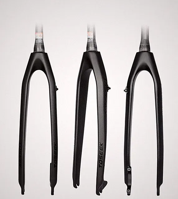 Full Carbon MTB Bicycle Hard Fork Disc Brake Mountain Bike Suspension Rigid Fork