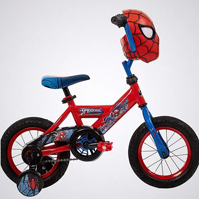 Huffy 12" Marvel Spider-Man Bike for Kids, Red, Ages 3-5, Boys
