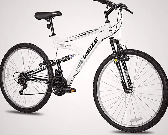 Mountain Bike 26 27.5 Inch Outdoor Cycling Bike 18-Speed/High-Carbon Steel/Dual