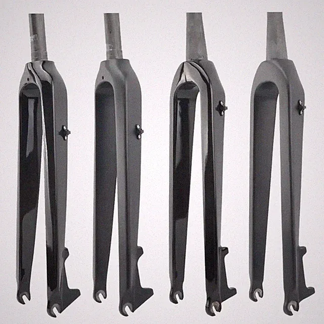Mountain Bike Carbon Fibre Front Fork Bicycle Parts 26er 27.5er 29er Disc Brake