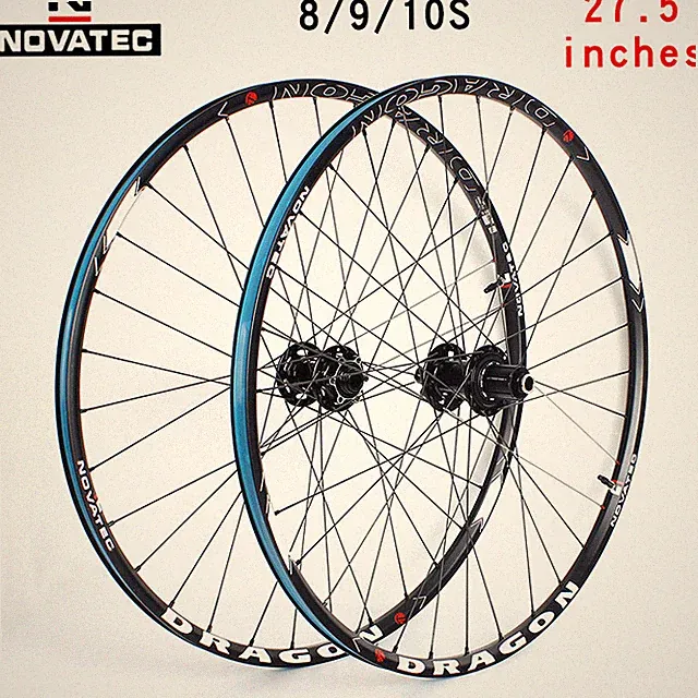 Novatec Mountain Bike Wheel Set MTB 27.5 Inch 7-11S 32H Thru Axle Bicycle Wheels