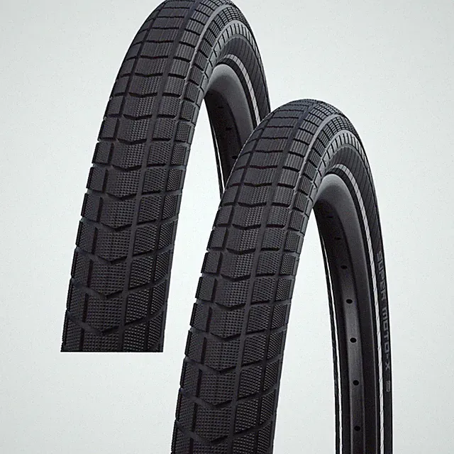 Pack of 2 Schwalbe Super MotoX Tire 27.5x2.4 Clincher Wire GreenGuard