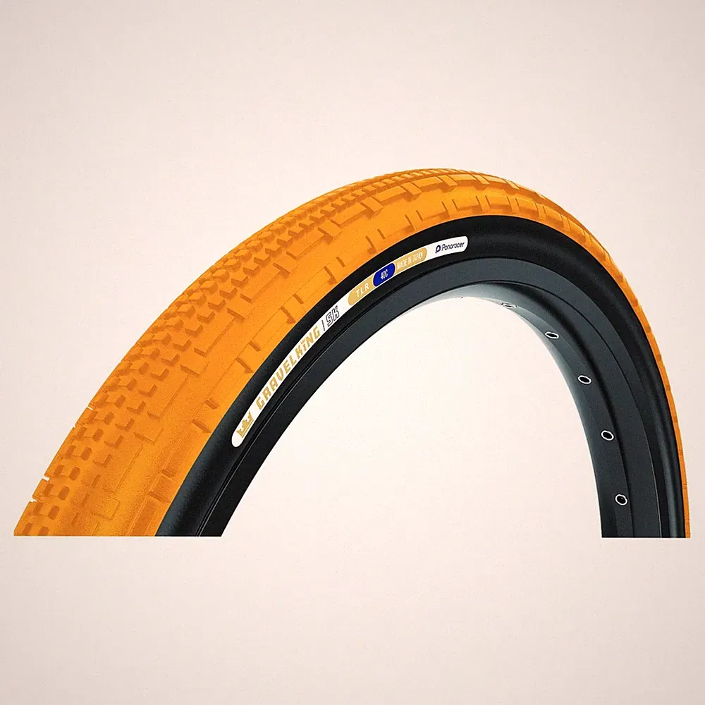 Panaracer GravelKing SK 27.5x1.9 Gravel Tire 27.5in 1.9 Hb/Blk Tubeless