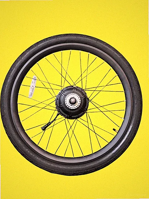 Rear Wheel 27.5x2.4 w/ Motor 500W for Electric Bike NIU BQI-C3 Pro #2095 NBCP