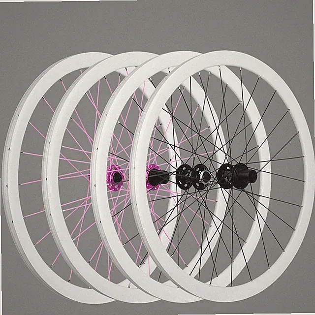 Road Bike Wheelset 35mm Height Disc-Brake with Clincher Rim Bicycle Wheelset