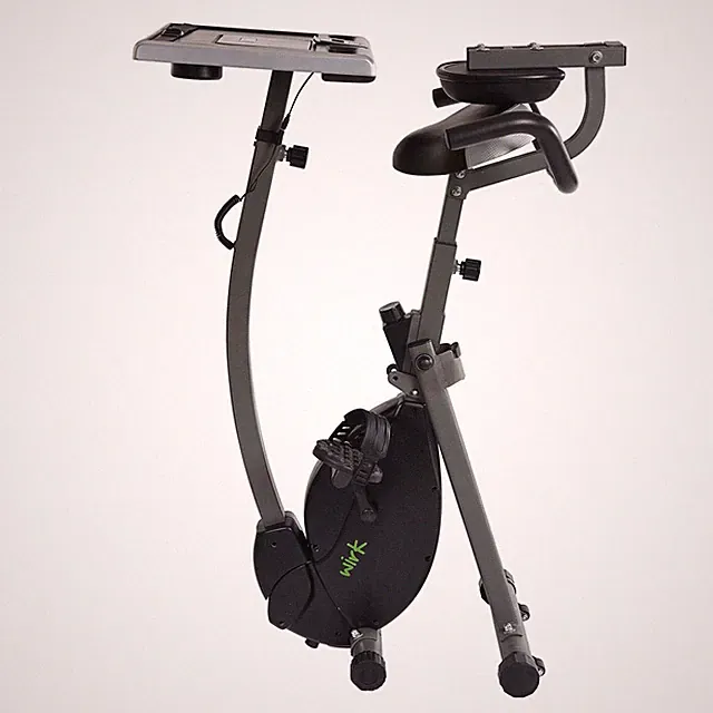 Stamina Products 85-2221 Wirk Ride Exercise Bike Workstation and Standing Desk